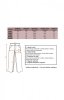 Nife SD81 spodnie typu wide leg